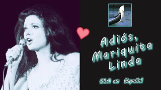 Download lagu GIGLIOLA CINQUETTI Y LOS PANCHOS en español 'ADIÓS MARIQUITA LINDA' (Marco A Jiménez 1968) ⬇️Letra*) mp3