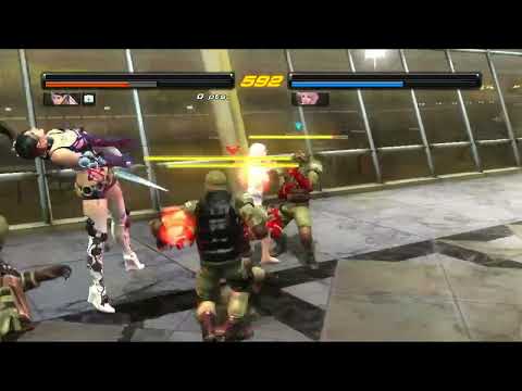 Tekken 6 Zafina Scenario Campaign(Requested(Anna Stage)(Butterfly Outfit)