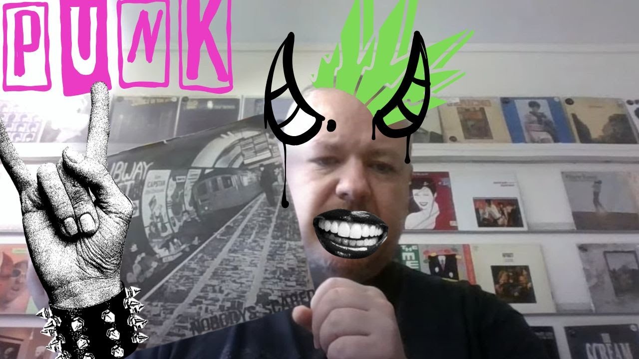 Punk Singles Vinyl Record Collection