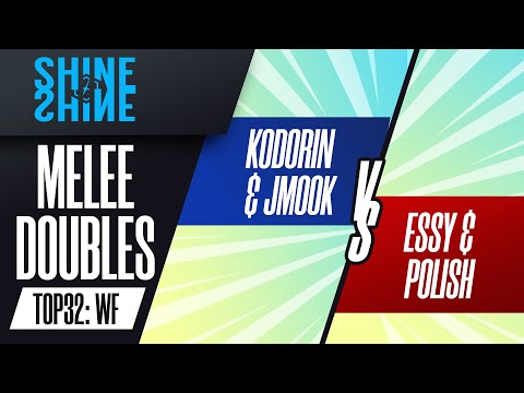 KoDoRiN/Jmook vs essy/Polish - Top 32 WF: Melee Doubles - Shine 2022