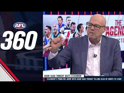 ‘Ta ta’: Robbo’s unfiltered message to wantaway Adam Saad | AFL360