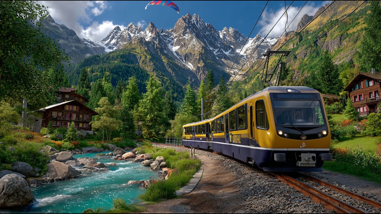 This Swiss Train Makes You Feel Like You’re Flying Over Grindelwald