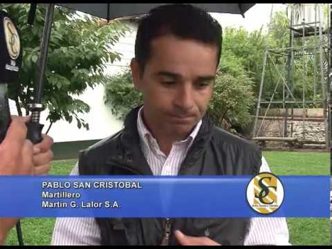 PABLO SAN CRISTOBAL - Martillero - Martin G. Lalor S.A. - 08/02/2014
