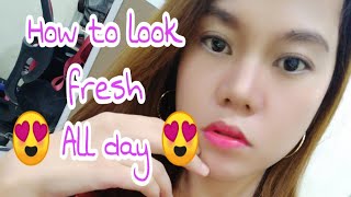 HOW TO LOOK FRESH ALL DAY| LILY'S TOUCH  MIRACLE CREAM