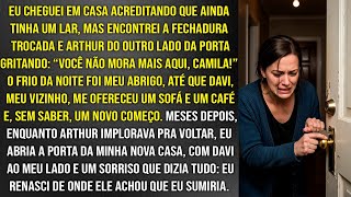 Marido mudou a fechadura do nada: 