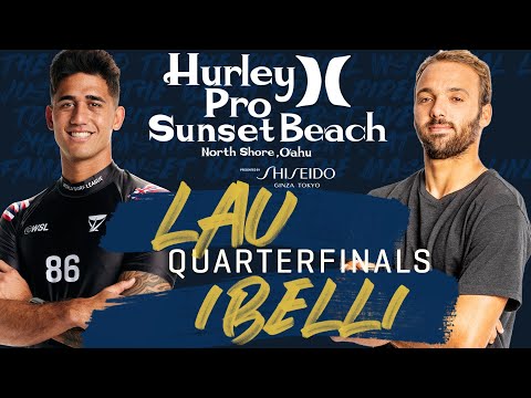 Ezekiel Lau vs Caio Ibelli Hurley Pro Sunset Beach - Quarterfinals Heat 1