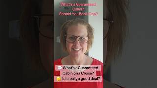 What is a Guarantee Cabin? Should you Book One? #tiktoktravel #cruise #traveladvisor #travel