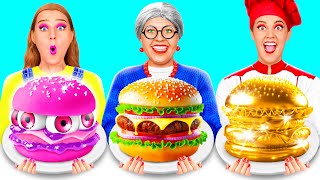 Me vs Grandma Cake Decorating Challenge | Epic Food Battle by TeenChallenge