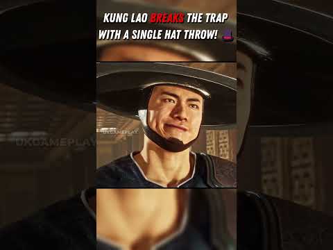Kung Lao — the master of disarming traps with his hat! 🎩🧠