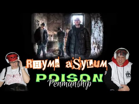 The UK Got BARS! American Millennial Couple Reacts to RHYME ASYLUM 'POISON PENMANSHIP'