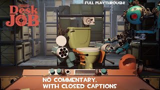 Aperture Desk Job Full Game Playthrough! [No Commentary With Captions]