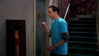 *Knock knock knock* Penny? *Knock knock knock* Sheldon?