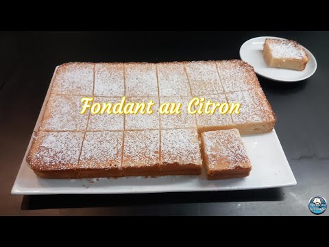 Recette GÂTEAU FONDANT au CITRON 🍋 😋