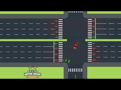 Provocare semafor cu săgeată