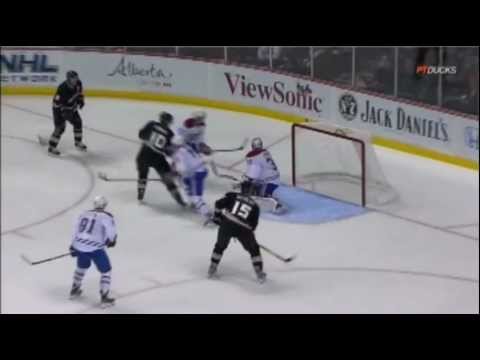 Consecutive Behind-the-Back Passes Before A Nicely Deflected Goal to Top Shelf by Corey Perry