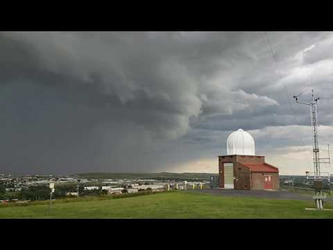 Time Lapse - Supercell Thunderstorm near Rapid City, South Dakota - 7/18/2018