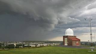 Time Lapse - Supercell Thunderstorm near Rapid City, South Dakota - 7/18/2018