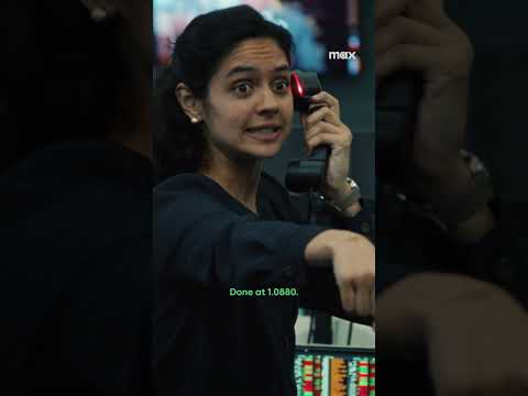 Chaos on the trading floor.