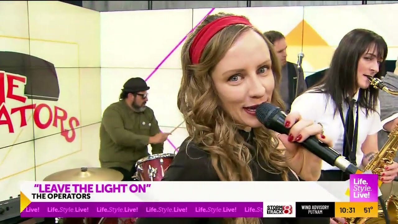 "Life.Style.Live!": The Operators band performs "Leave the Light On,"  "For a Little While"