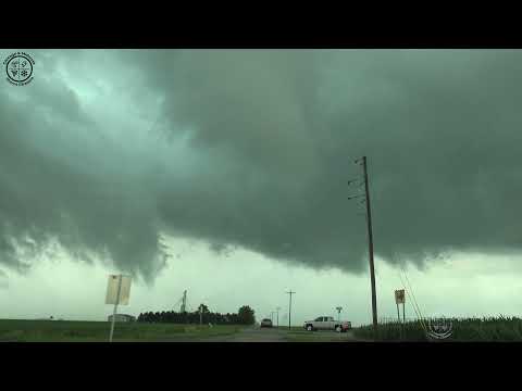 Cisco, Illinois Brief Tornado, And Amazing Structure! - Full Video 4K - 6-25-2021