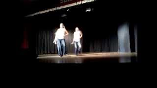 Megan, Mckenna, & Elizabeth tapping in school tale