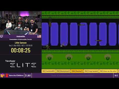 Little Samson [Any% (No OOB)] by ShadowKiller - #ESAWinter20
