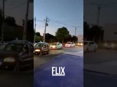 Manifestantes percorrem as ruas de Apodi nesta Terça dia 7 de Setembro