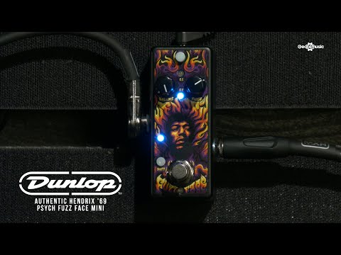 Dunlop JHW1 Jimi Hendrix Signature '69 Psych Series Fuzz Face Mini Graphic image 9
