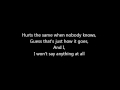 Say Anything - Marianas Trench (lyrics) 