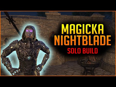Powerful SOLO Nightblade Build for ESO (Elder Scrolls Online) - ⭕Magicka Nightblade⭕