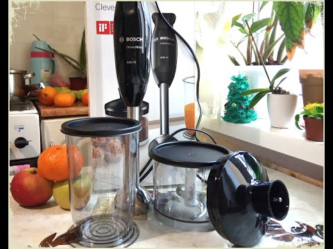 Bosch MSM2620B Rankinis trintuvas, CleverMixx, 600 W, Juoda, Antracito spalvos video