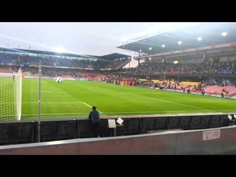 AC Sparta Praha - 1.FC Slovácko (hymna ACS + nástup hráčů) 4.10.2015