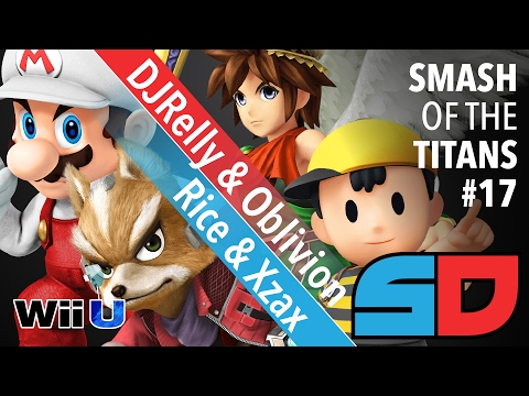 Smash of the Titans #17: Teams - Winner Quarters: Rice & Xzax vs DJRelly & Oblivion