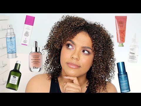 Best Serums for Oily Skin and Acne Prone Skin! Dark spots, Texture, Hydrating, Mattifying Video