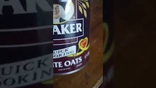 Download lagu #satistifying Quaker #Quick cooking white oats mp3