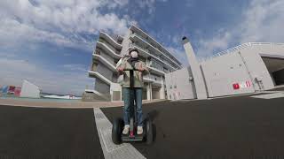 名取市サイクルスポーツセンターでセグウェイ