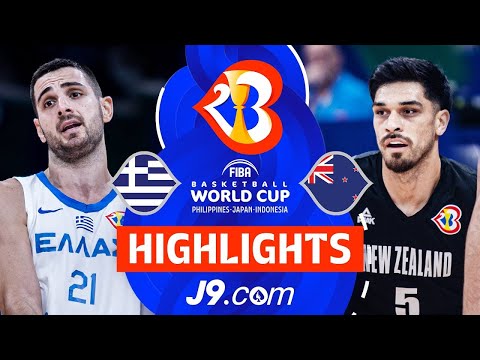Greece 🇬🇷 vs New Zealand 🇳🇿 | J9 Highlights | FIBA Basketball World Cup 2023