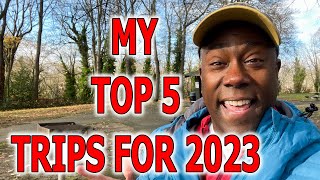 top 5 trips in 2023