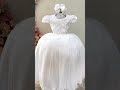 Vestido Infantil Branco Busto C/ Renda Luxo Festas Casamento