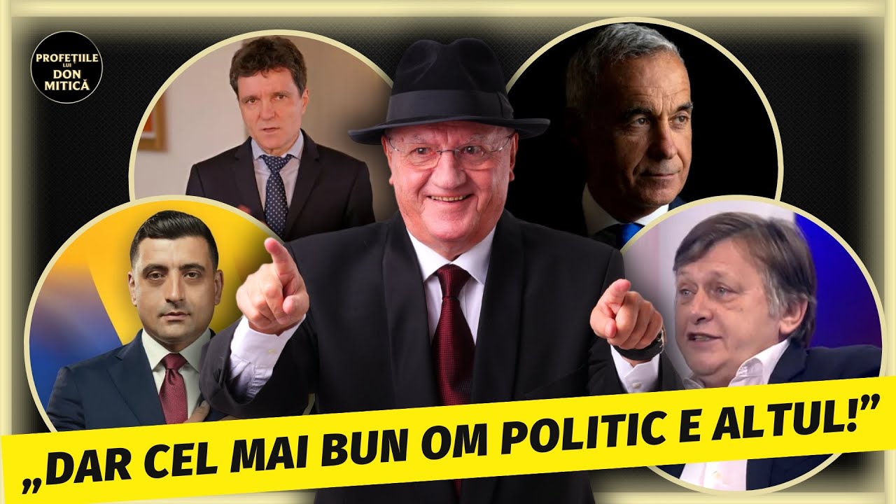 Mitica Dragomir ANUNTA urmatorul PRESEDINTE AL ROMANIEI! „Pe Calin Georgescu L-AU CURATAT!”