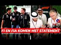 F1 en FIA komen met statement, Coureurs waren urenlang in overleg | GPFans News