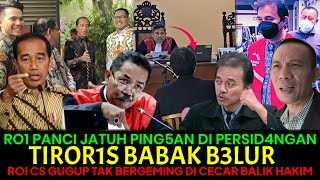 Download lagu ROI PANCI SAMPAI PINGS4N DI PERSID4NGAN❗TIROR1S BABAK B3LUR TAK BERGEMING DI CECAR BALIK HAKIM..  mp3