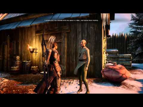 Dragon Age: Inquisition - Chatting with Solas after allying with the mages
