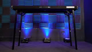 Video thumbnail for All about Your RTBL4 Adjustable Height DJ Table with Folding Legs and a 20" x 60" Carry Bag by Rockville Audio