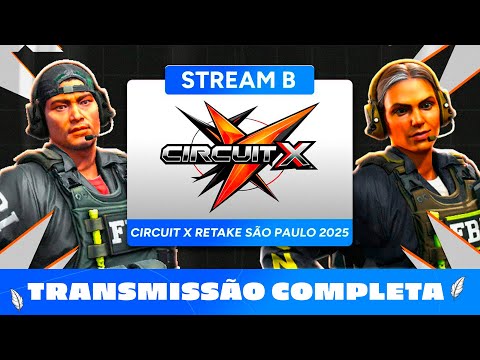 FLUXO X 9Z | CIRCUIT X RETAKE SÃO PAULO 2025 | DIA 3 !socio - Siga @Gaules