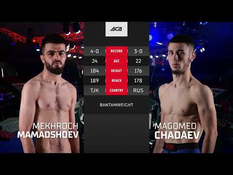 Мехроч Мамадшоев vs. Магомед Чадаев | Mekhroch Mamadshoev vs. Magomed Chadaev | ACA YE 39