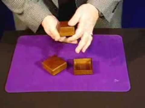 Nest of Boxes - Walnut by Mikame - www.MJMMagic.com