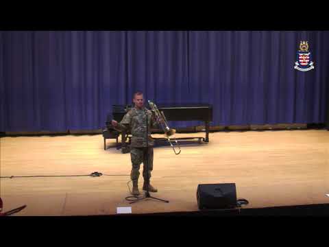 American Trombone Workshop 2018 - Group Warm Up with MSG Sam Woodhead