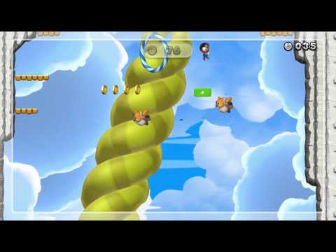 New Super Mario Bros U - Boost Mode Challenges - All Gold Medals Earned