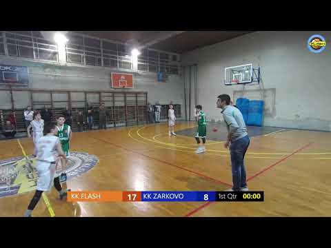 Mladji pioniri  KK Flash- KK Zarkovo